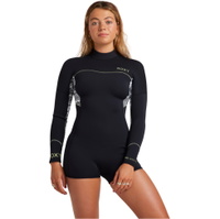 Da Donna Swell Series 2mm Manica Lunga Back Zip Muta Primaverile Muta